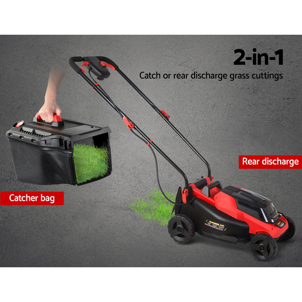 Lawn Mower Cordless Lawnmower Electric Lithium Battery 40V - House Things Home & Garden > Garden Tools
