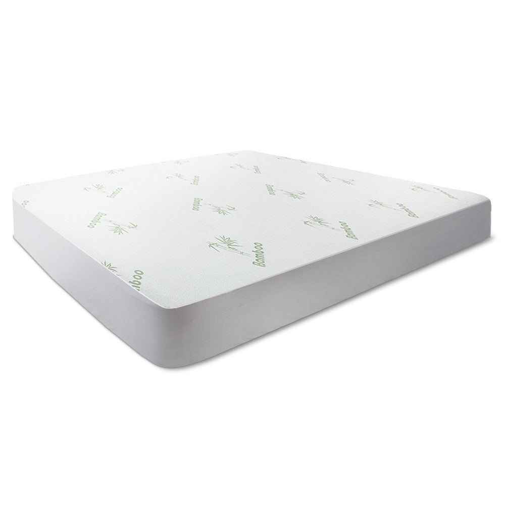Giselle Bedding Giselle Bedding Bamboo Mattress Protector Double - House Things Furniture > Mattresses