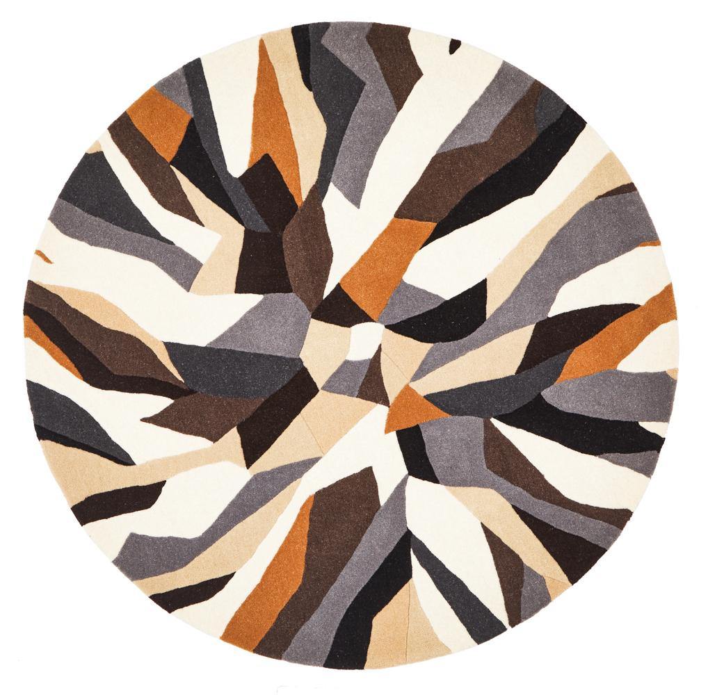 Lacuna Pure Wool Mollusca Round Rug - House Things Matrix Collection