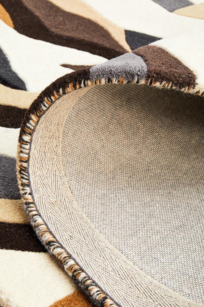 Lacuna Pure Wool Mollusca Round Rug - House Things Matrix Collection
