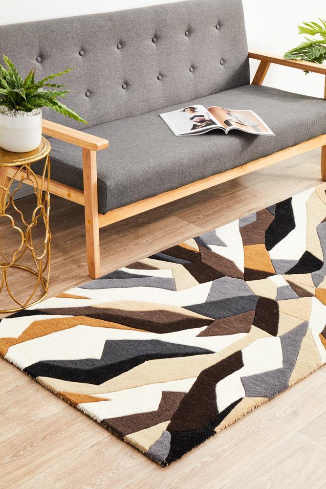 Matrix Pure Wool 903 Fossil Runner Rug - House Things Matrix Collection