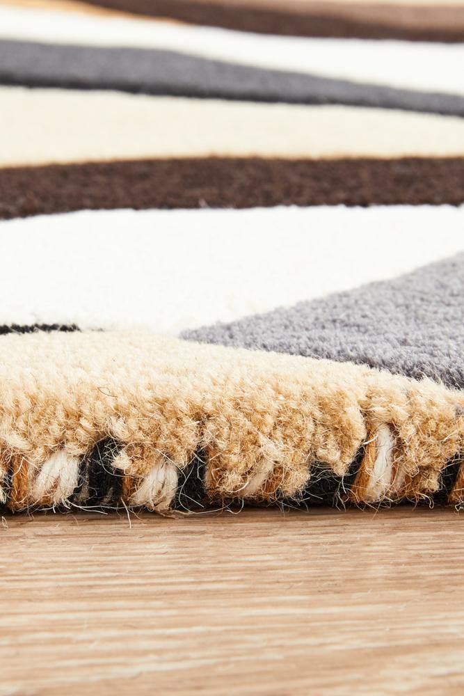 Matrix Pure Wool 903 Fossil Runner Rug - House Things Matrix Collection