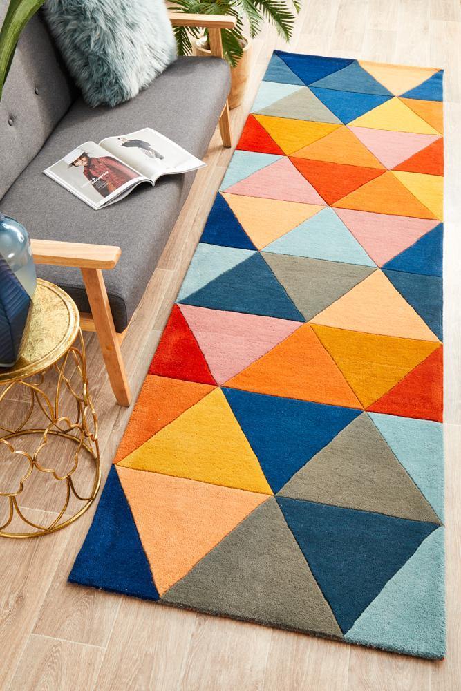 Lacuna Pure Wool Karnival Runner Rug - House Things Matrix Collection