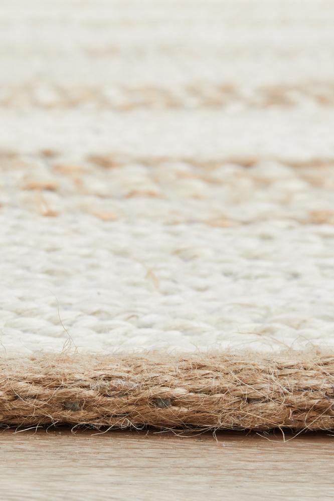 Buderum Natural White Rug - House Things NOOSA COLLECTION