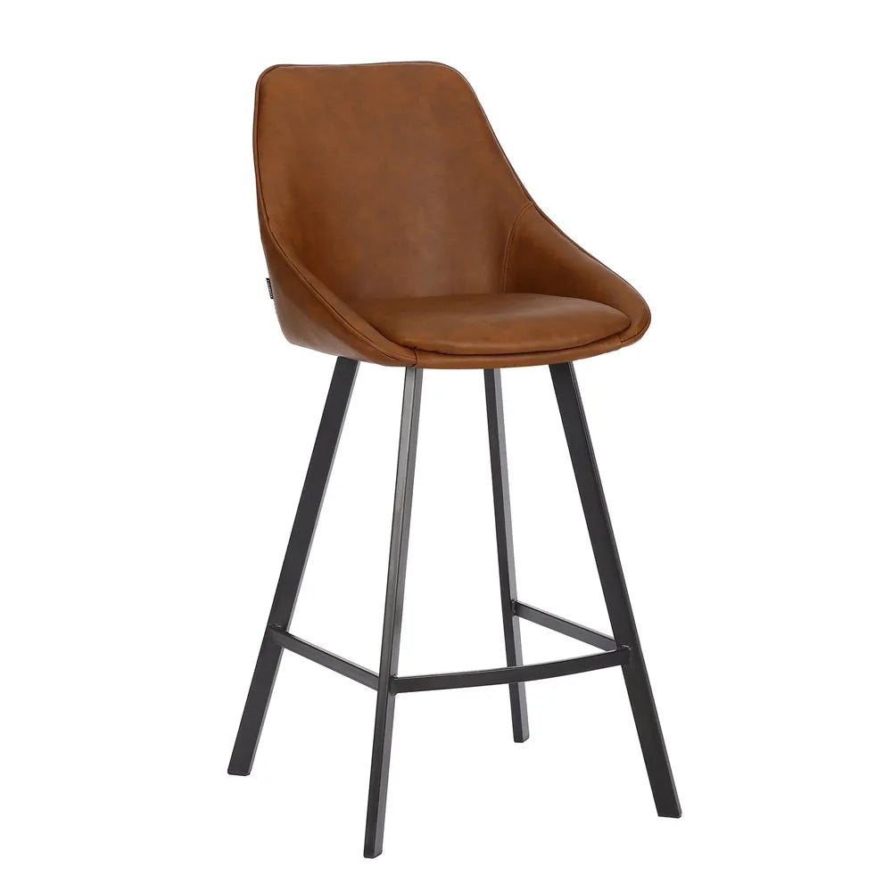 Kitchen Counter Bar Stool 67cm  Faux Leather 