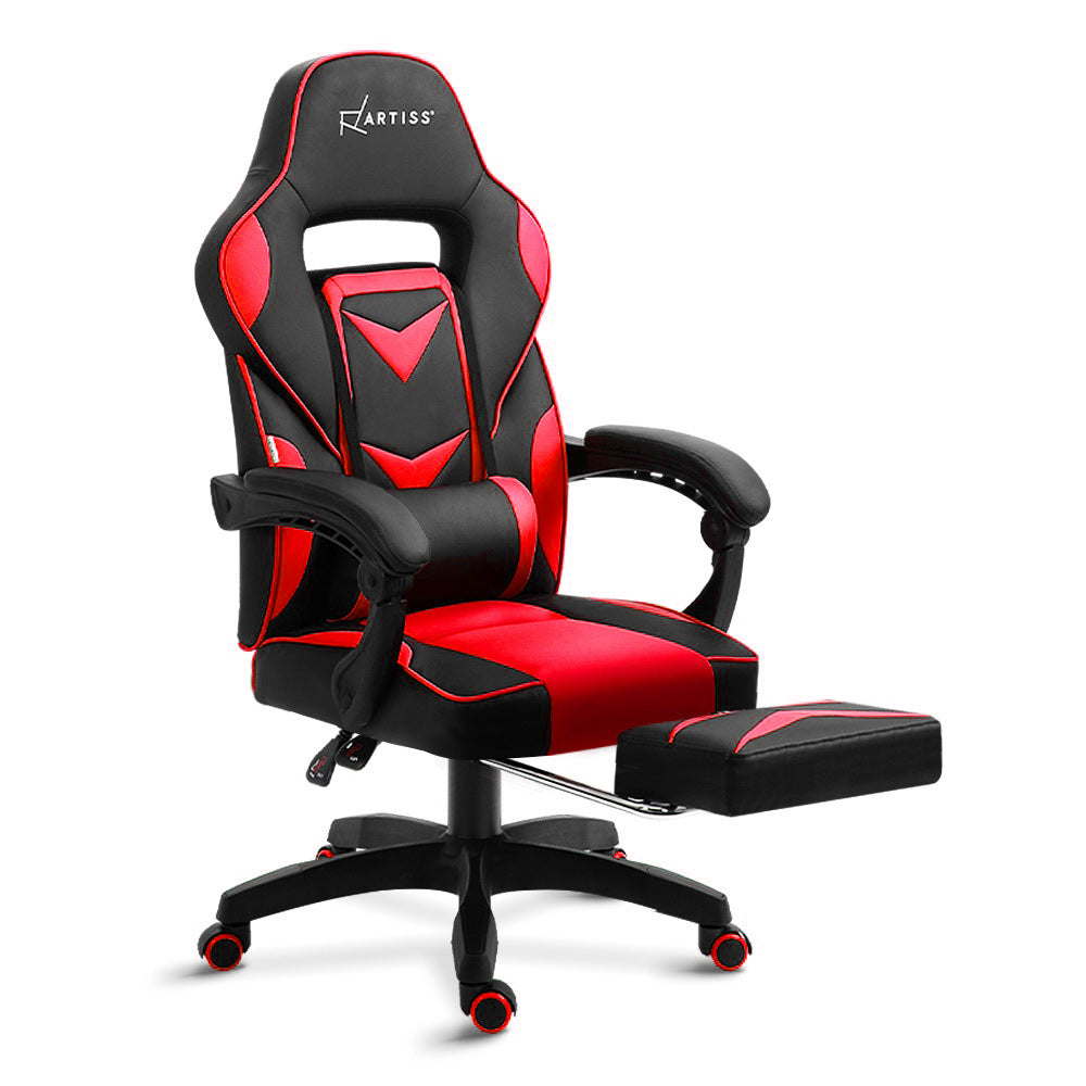 Gaming Chair Recliner Black Red - House Things Furniture > Office