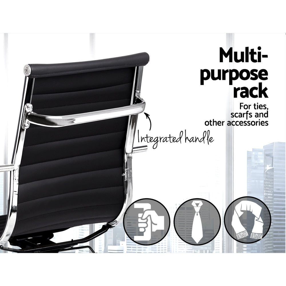 Office Chair Mesh Armrest Black - House Things Furniture > Office