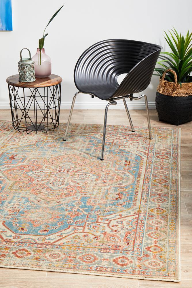 Voyager Blue & Red Rug - House Things Odyssey Collection