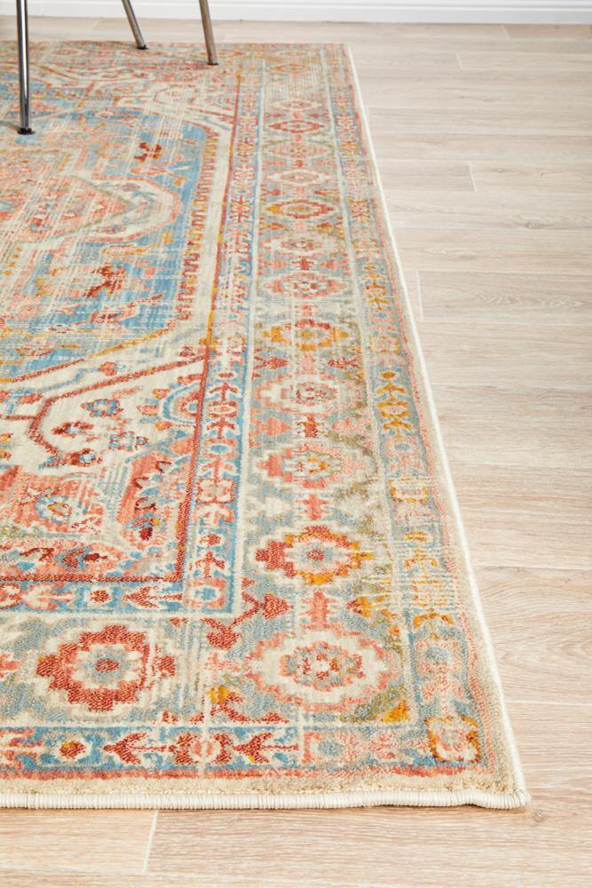 Voyager Blue & Red Rug - House Things Odyssey Collection