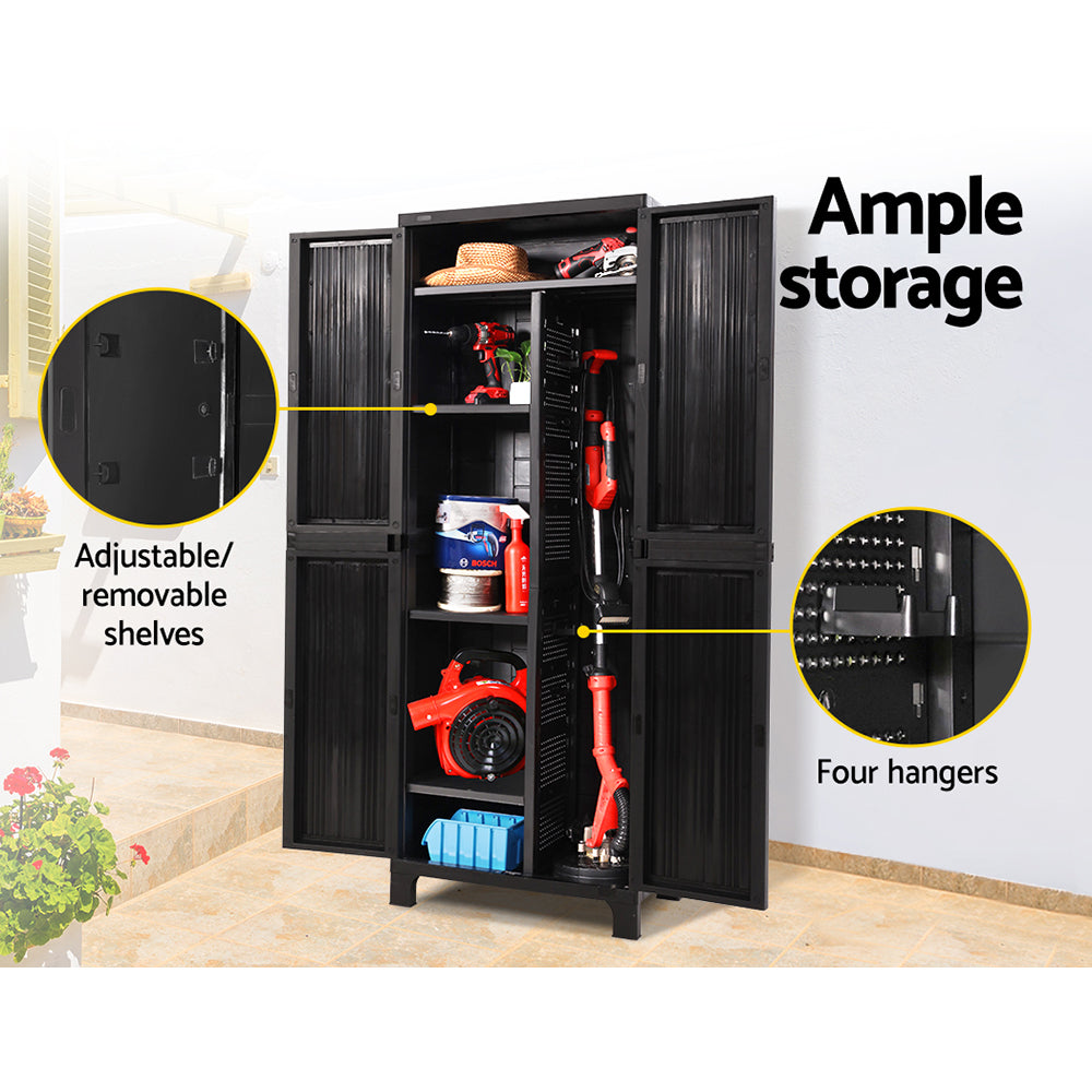 Lockable Outdoor Storage Cabinet - House Things Home & Garden > Storage