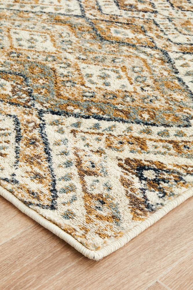 Oxford Mayfair Tribe Bone Runner Rug - House Things Oxford Collection