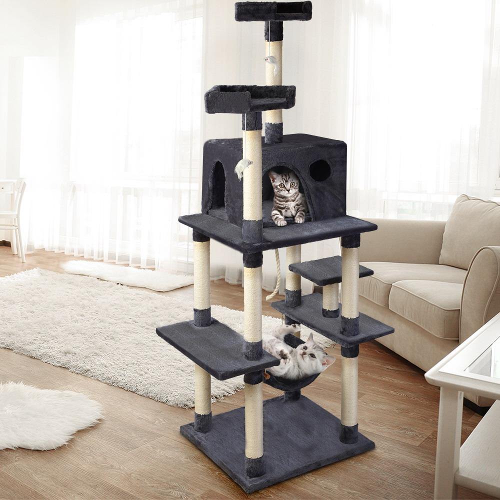 Cat Tree 184cm Post Scratcher Tower - Housethings 