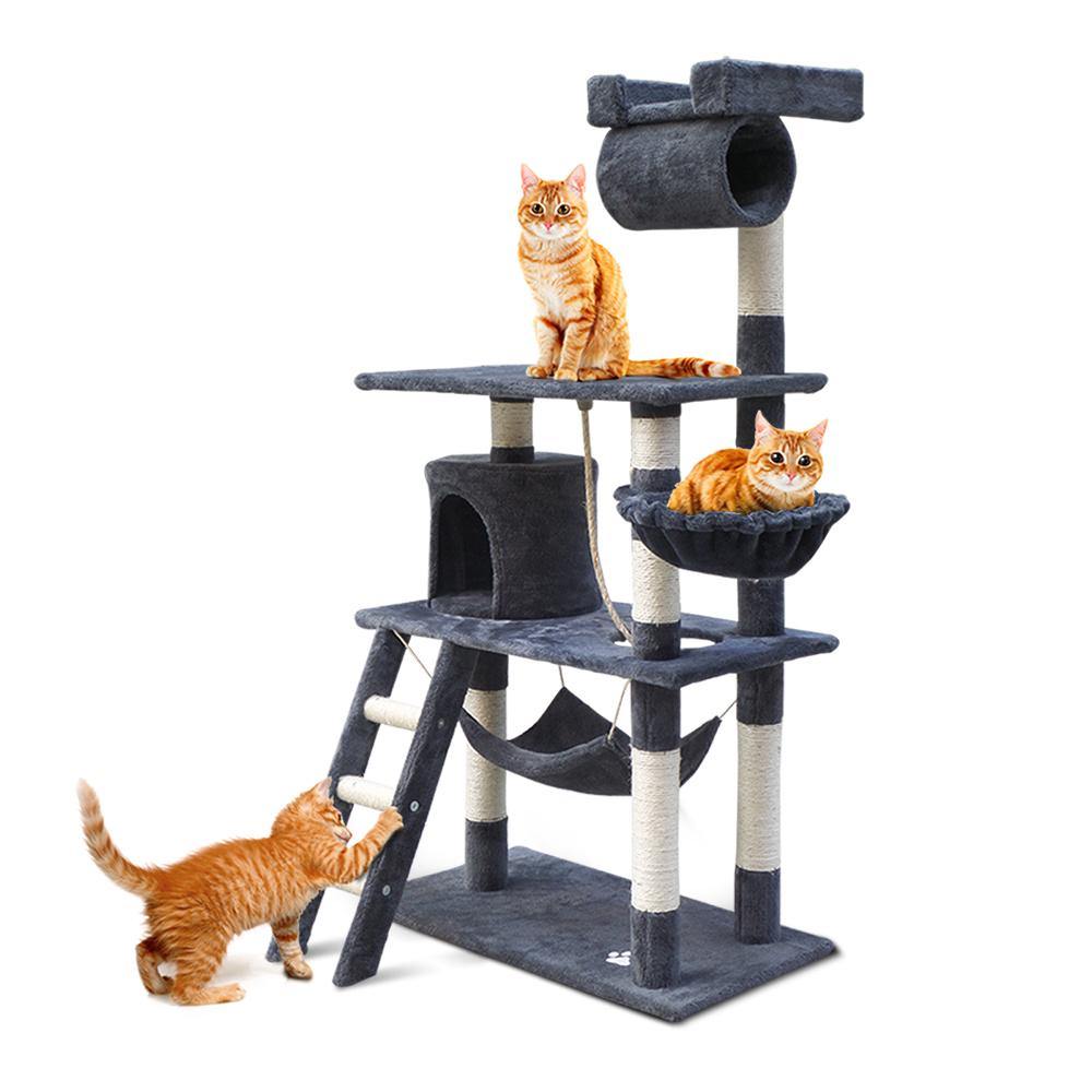 Cat Tree 141cm Trees Scratching Post Scratcher - House Things Pet Care > Cat Supplies