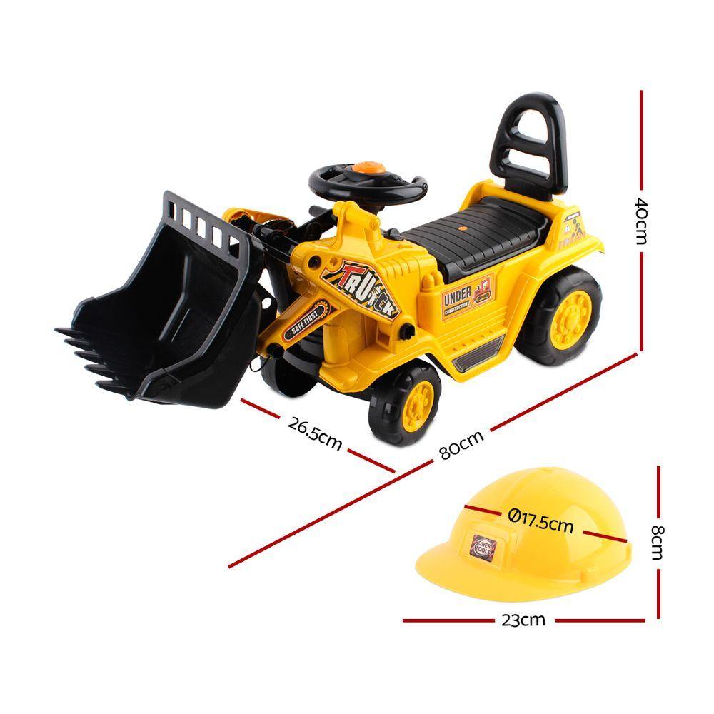 Ride On Bulldozer - Yellow - House Things Baby & Kids > Cars