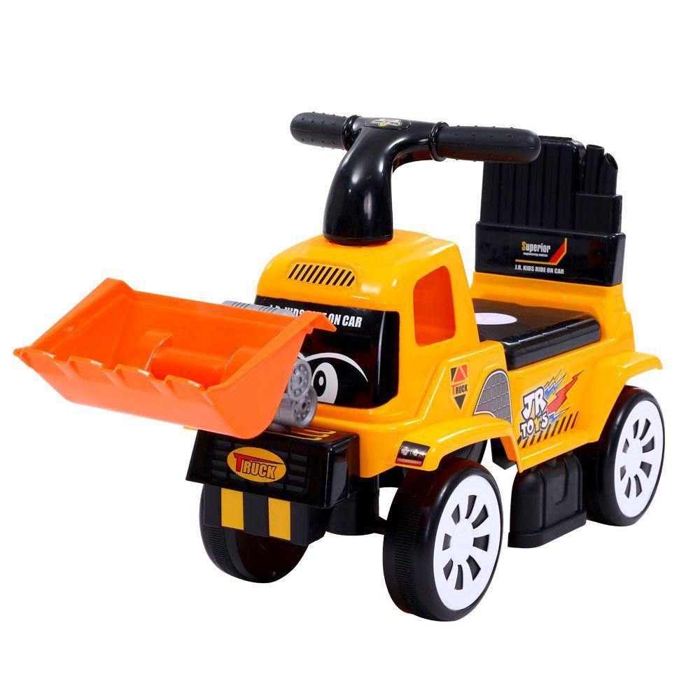 Ride OnTruck Bulldozer Digger Toddler Toy Foot to Floor - Housethings 