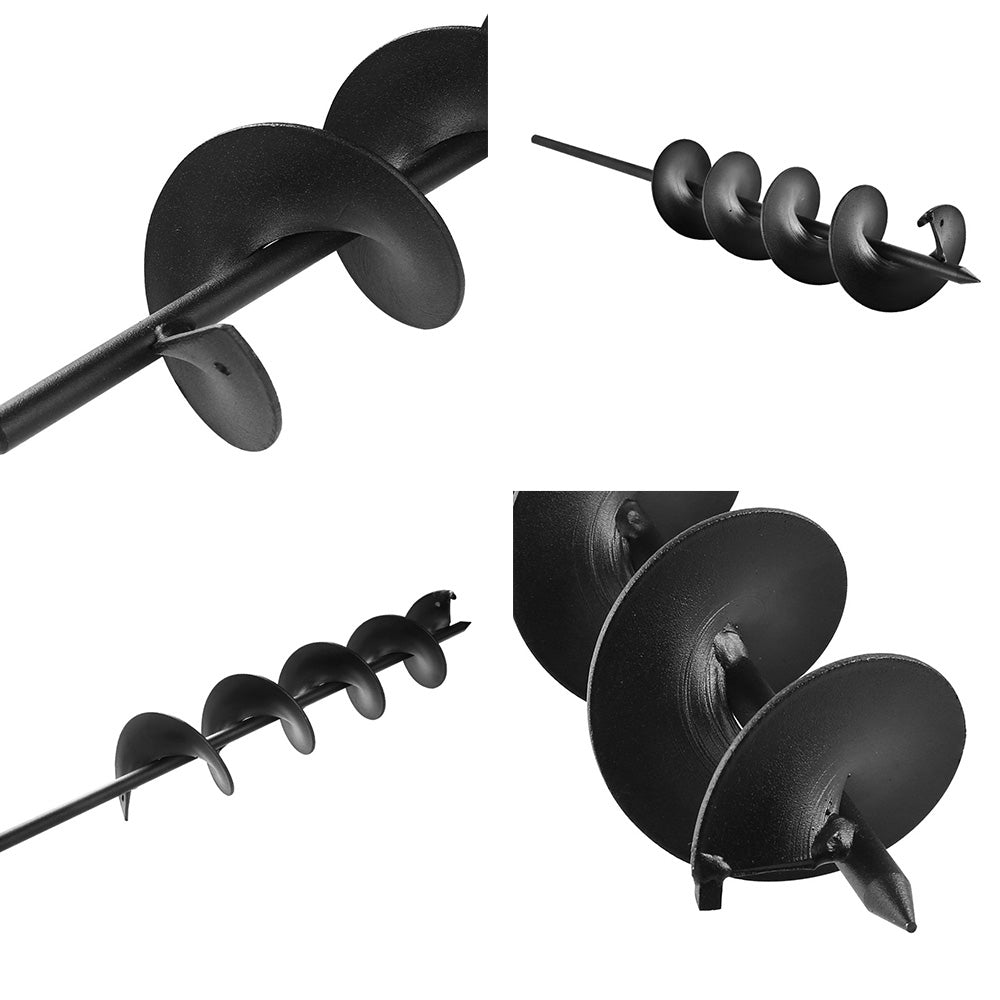 Power Garden Auger Small Earth Planter 75 X 600MM Black - House Things Tools > Power Tools