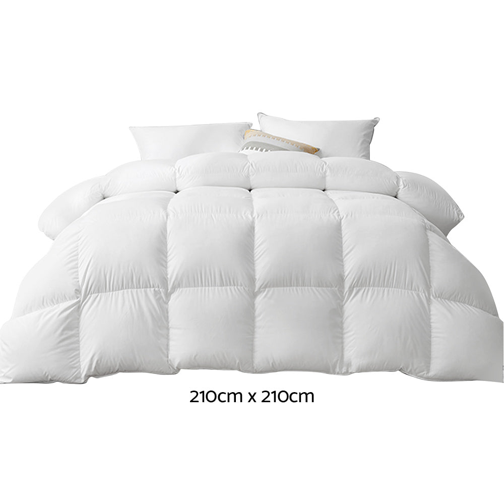 Giselle Bedding Queen Size 800GSM Goose Down Feather Quilt - House Things Home & Garden > Bedding