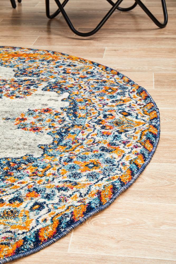Potter Bone Round Rug - House Things Radiance Collection