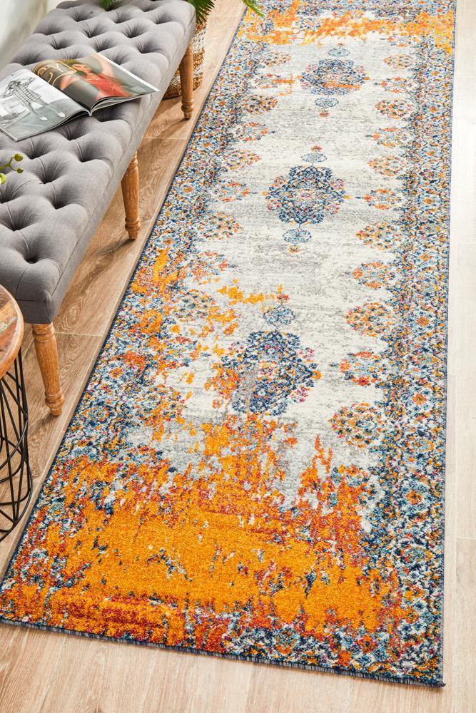 Radiance 555 Bone Runner Rug - House Things Radiance Collection