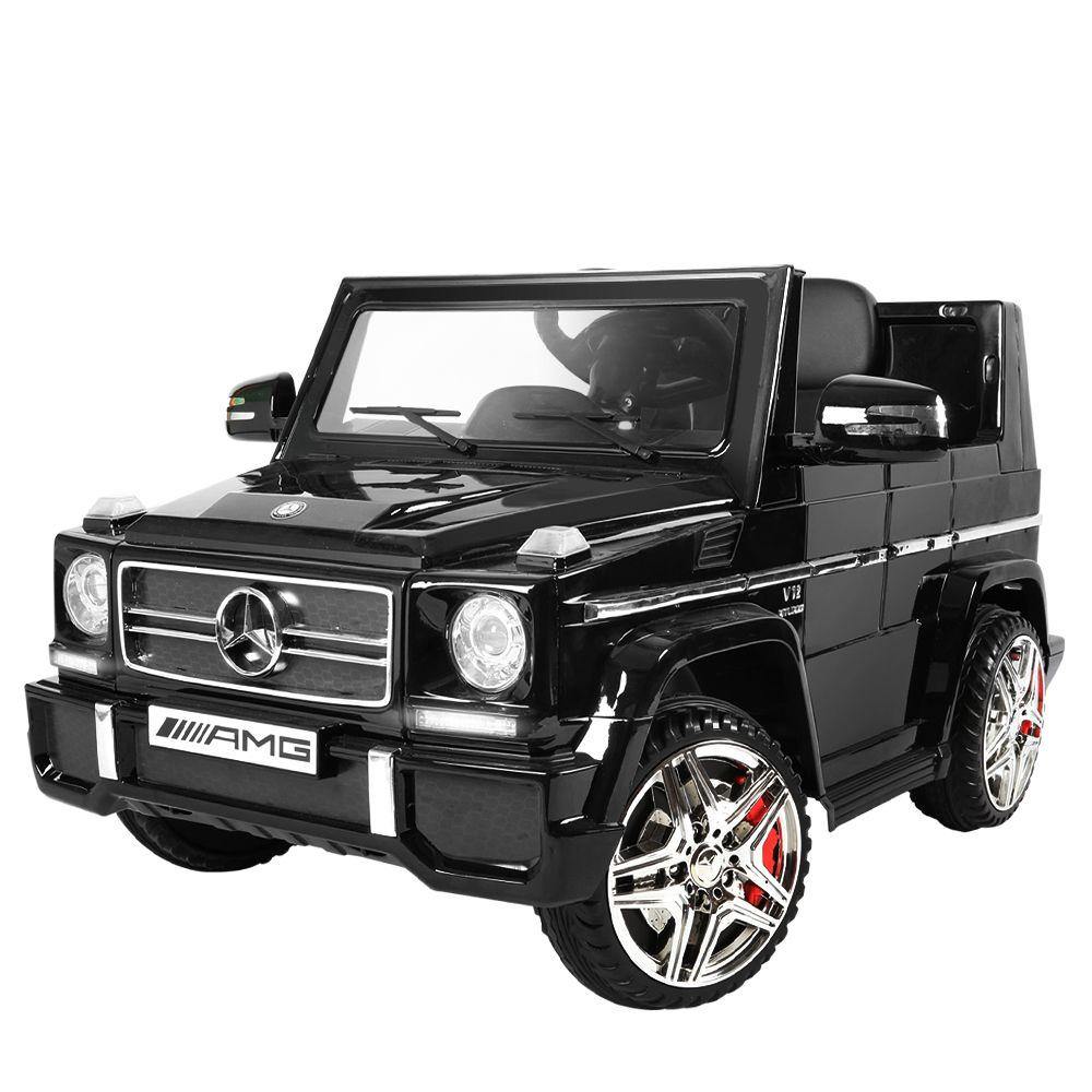 Kids Ride On Car Mercedes Benz Licensed G65 12V Electric Black - House Things Baby & Kids > Cars