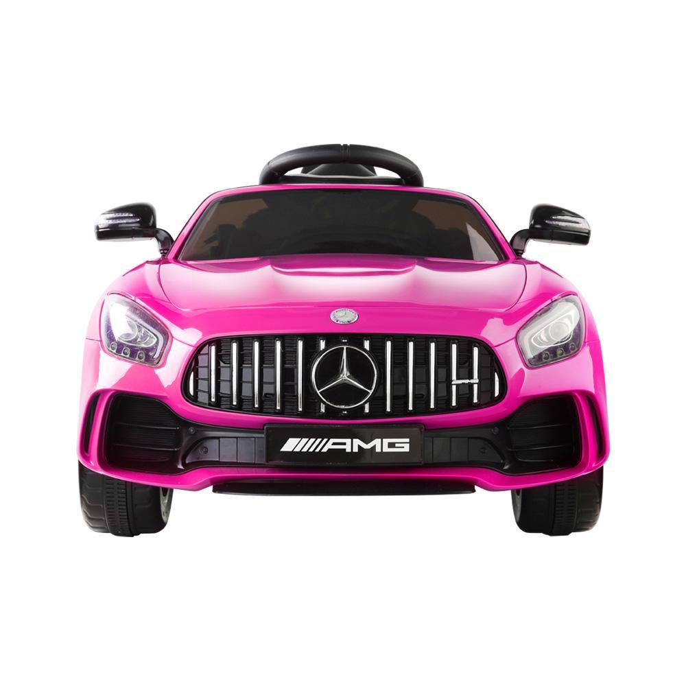Kids Ride On Car Mercedes Benz AMG GT R Electric Pink - Housethings 