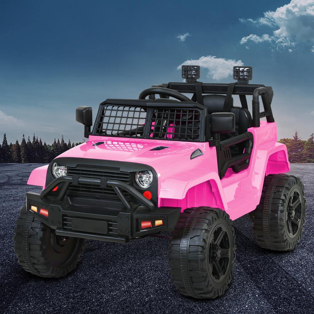 Jeep Kids Ride On Car Remote Control Pink - House Things Baby & Kids > Cars