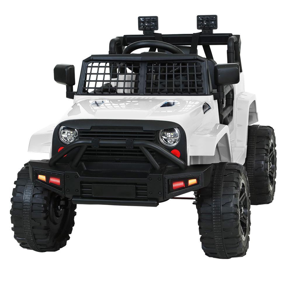 Jeep Kids Ride On Car Remote Control White - House Things Baby & Kids > Cars