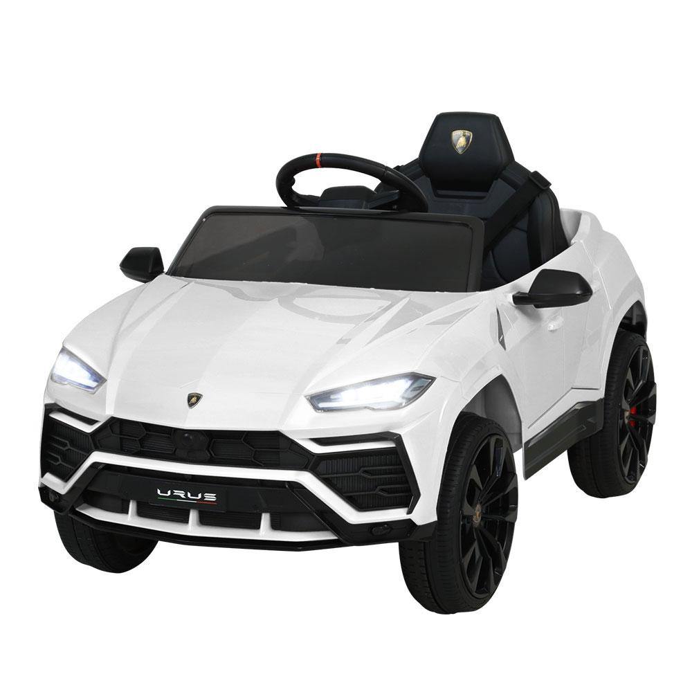 12V Electric Kids Ride On Toy Car Lamborghini White - House Things Baby & Kids > Cars