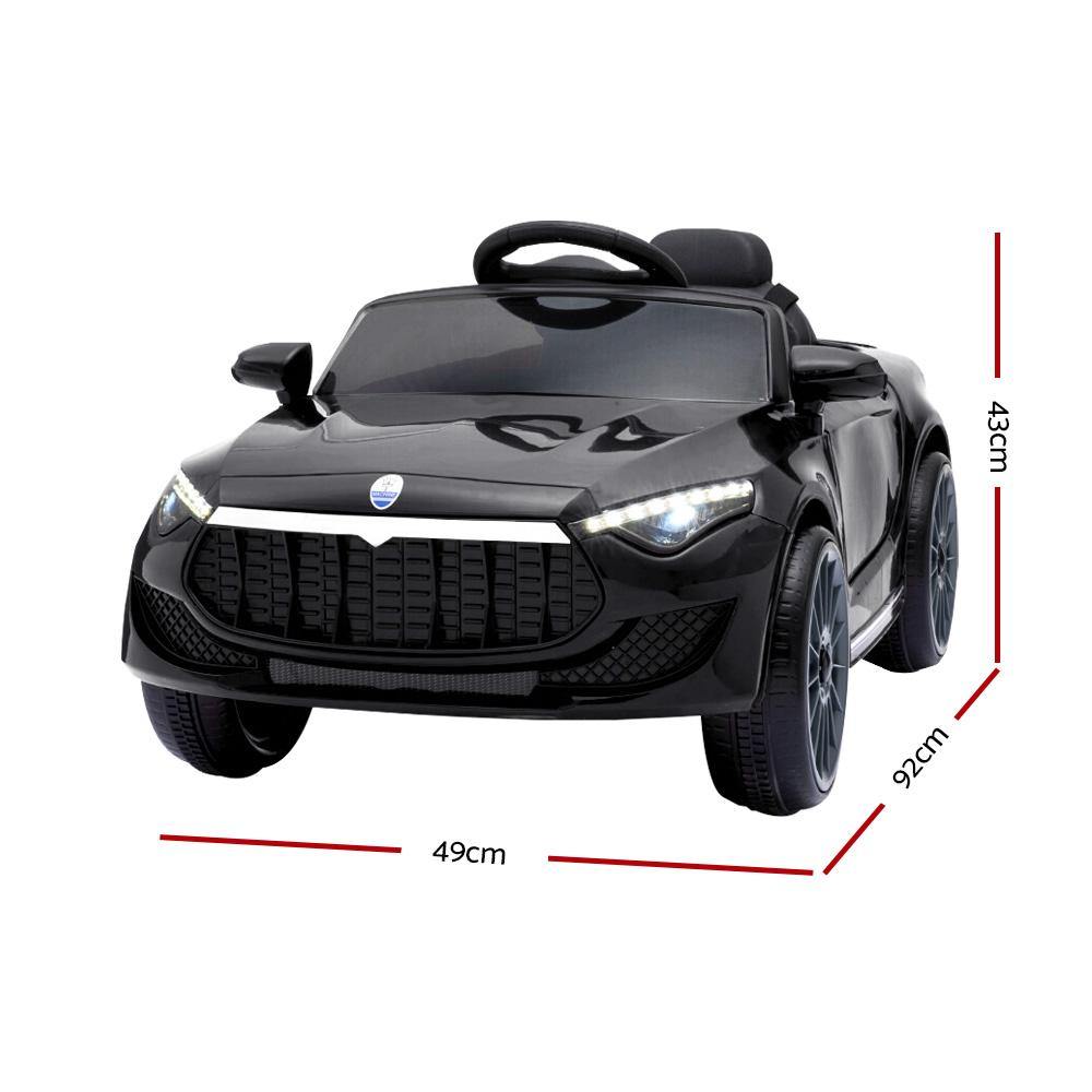 Maserati Kids Ride On Car - Black - House Things Baby & Kids > Cars