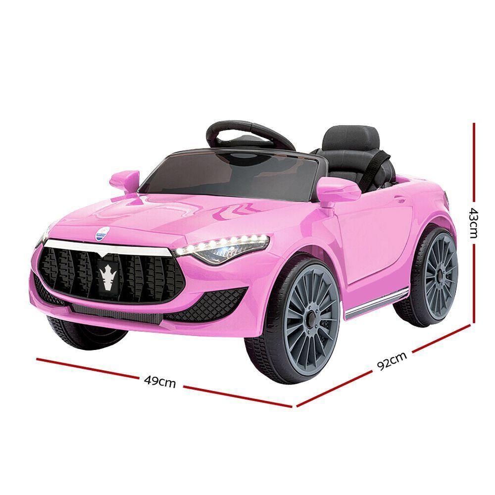 Maserati Kids Ride On Car - Pink - House Things Baby & Kids > Cars