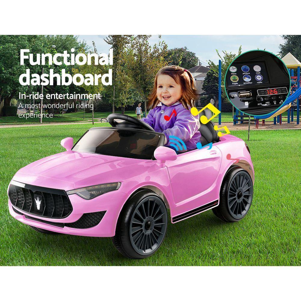 Maserati Kids Ride On Car - Pink - House Things Baby & Kids > Cars