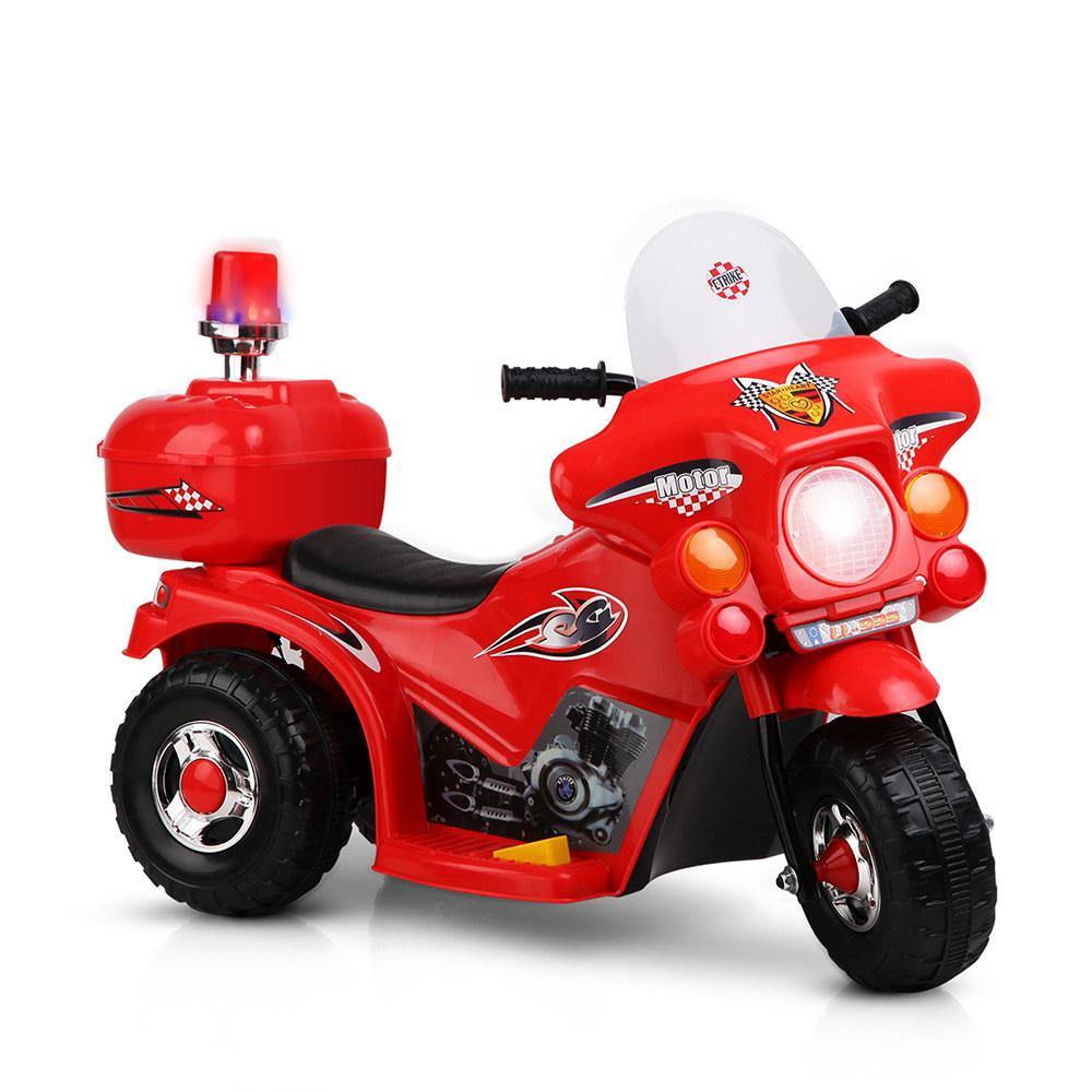 Kids Ride On Motorbike Motorcycle Car Red - House Things Baby & Kids > Cars