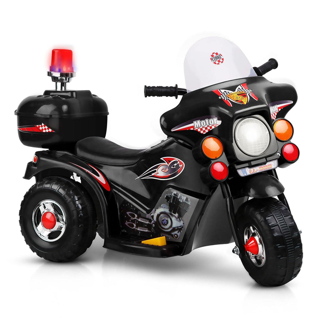Kids Ride On Motorbike Motorcycle Car Black - House Things Baby & Kids > Cars