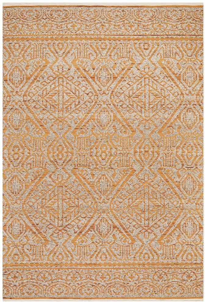 Relic Reuben Rust Natural Rug - House Things Relic Collection