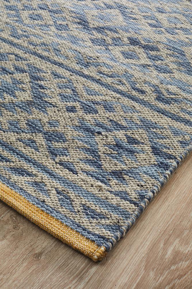 Relic Harvey Blue Natural Rug - House Things Relic Collection