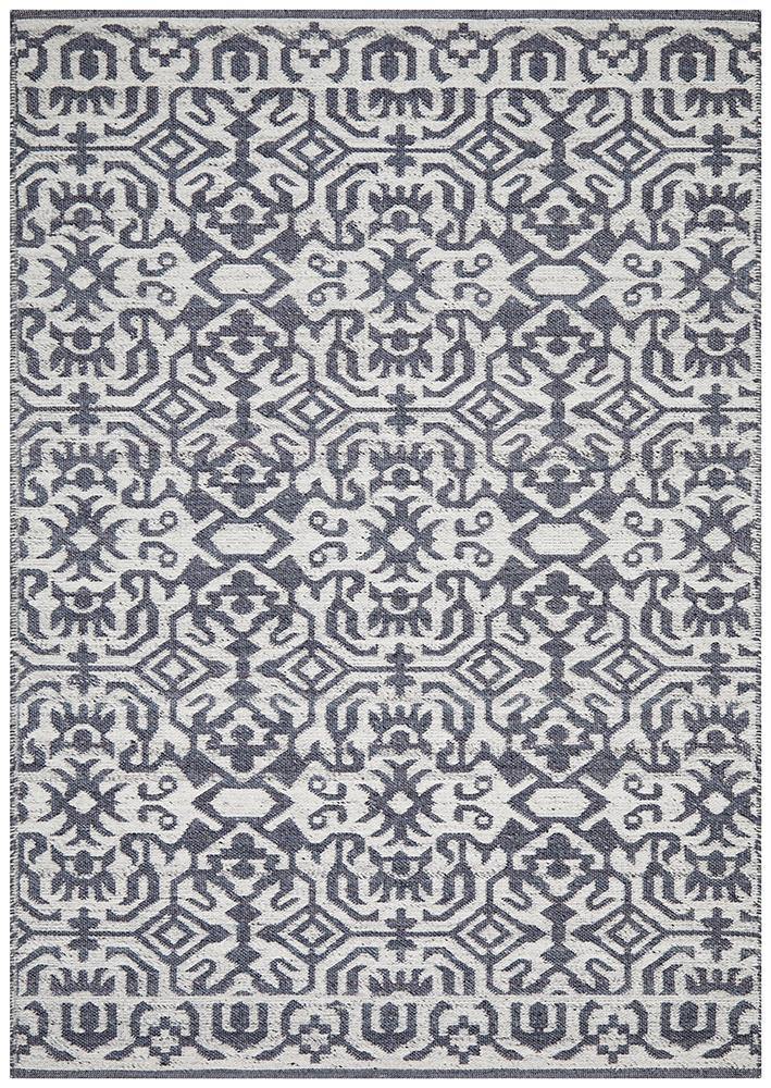 Relic Kian Silver Navy Rug - House Things Relic Collection