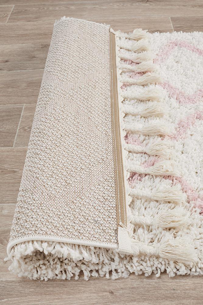 Saffron 11 Pink Runner Rug - House Things Saffron Collection