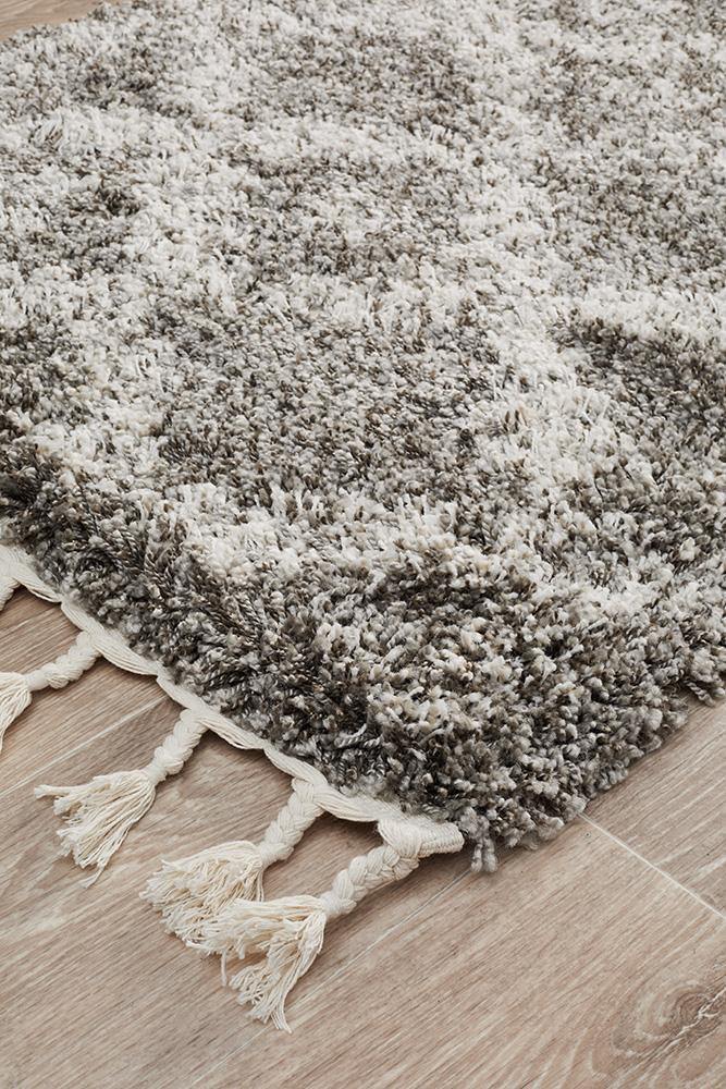 Temerra Grey Runner Rug - House Things Saffron Collection