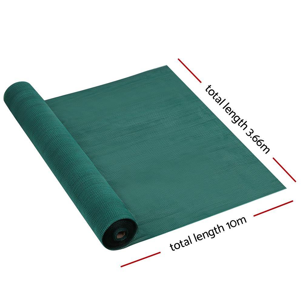 UV  Shade Cloth 3.66x10m 30%  Roll Green - Housethings 