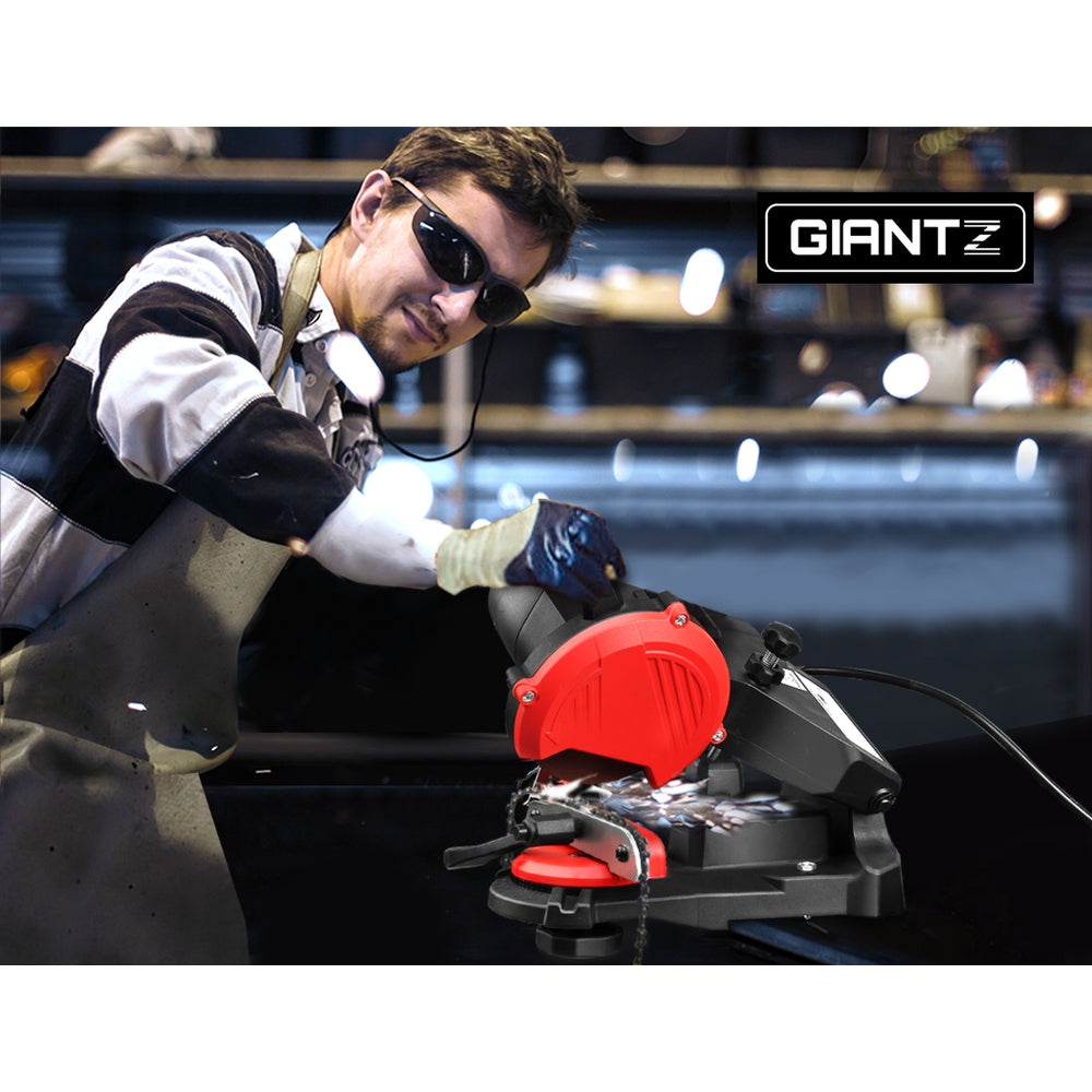 GIANTZ Chainsaw Sharpener Chain Saw Electric Grinder Bench Tool - House Things Tools > Power Tools