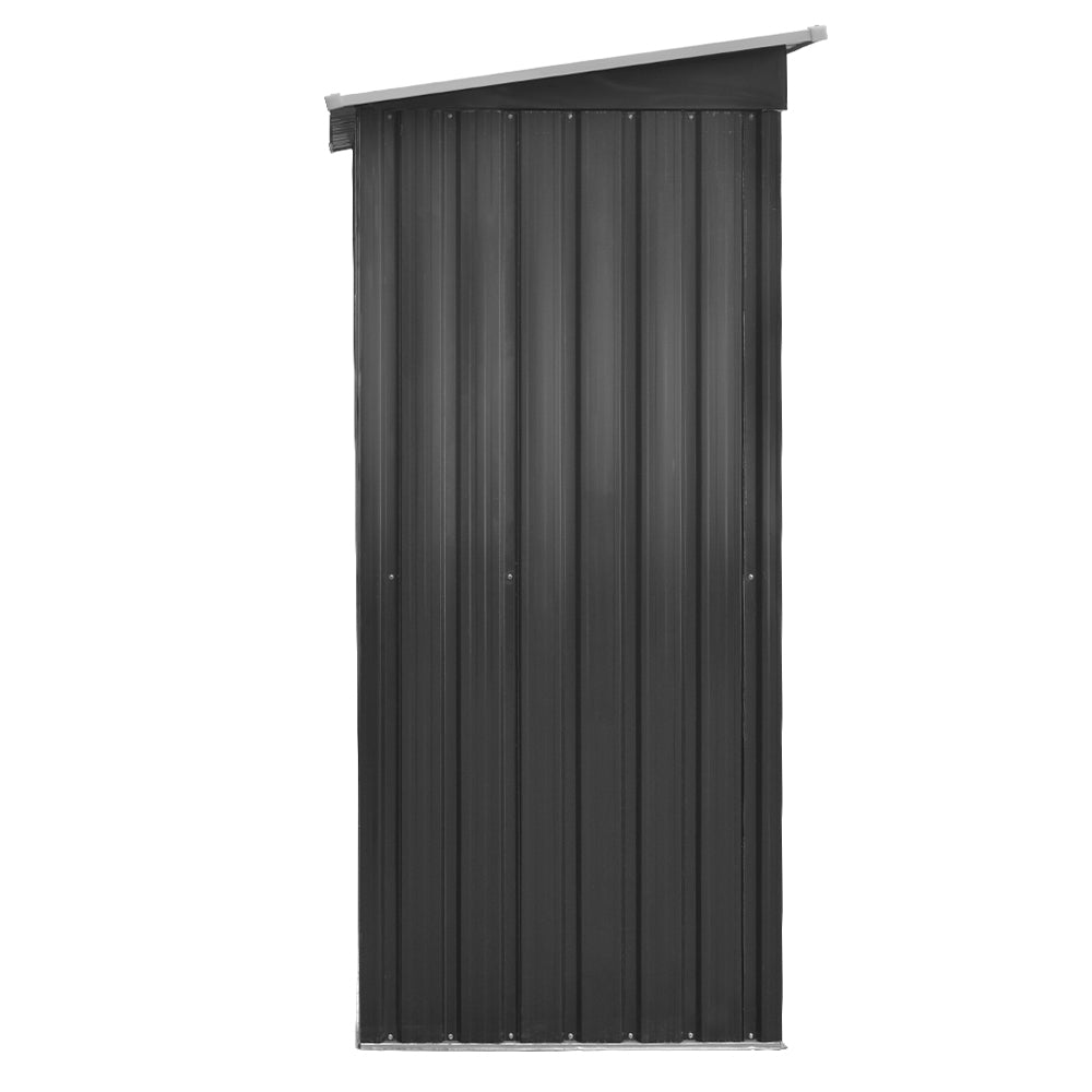 Galvanised Outdoor Garden Storage Shed 164cm x 89cm - House Things Brand > Giantz