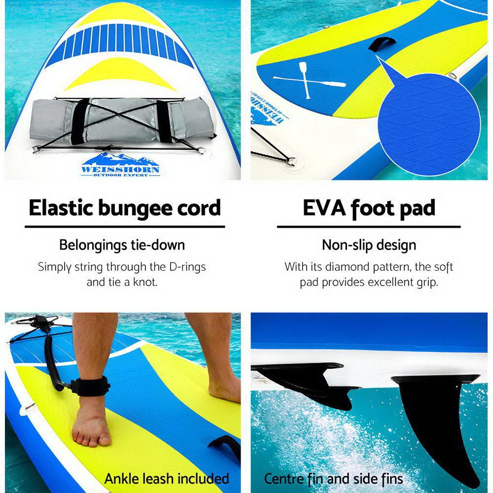11FT Stand Up Inflatable Paddle Board - House Things Outdoor > Boating