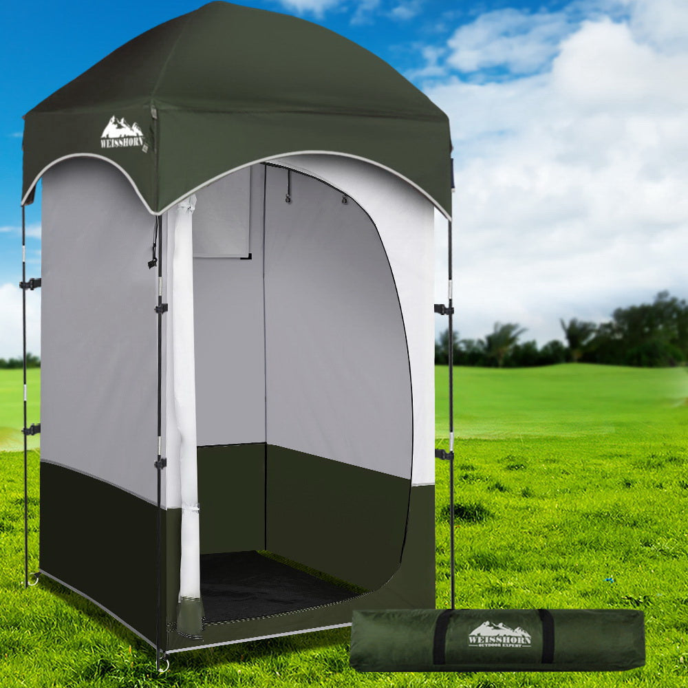 Weisshorn Shower Tent Outdoor Camping Portable Changing Room Toilet Ensuite - House Things Outdoor > Camping