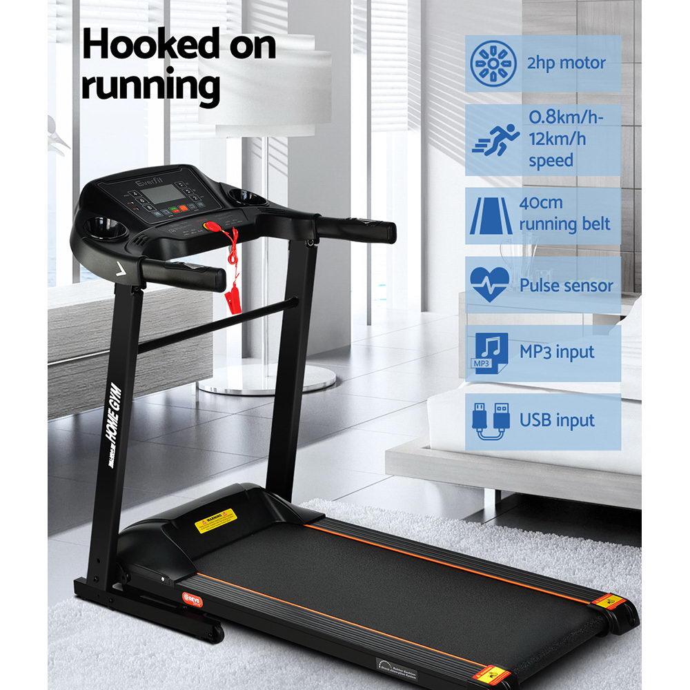 Everfit Electric Treadmill 40cm Running Machine - House Things Sports & Fitness > Fitness Accessories