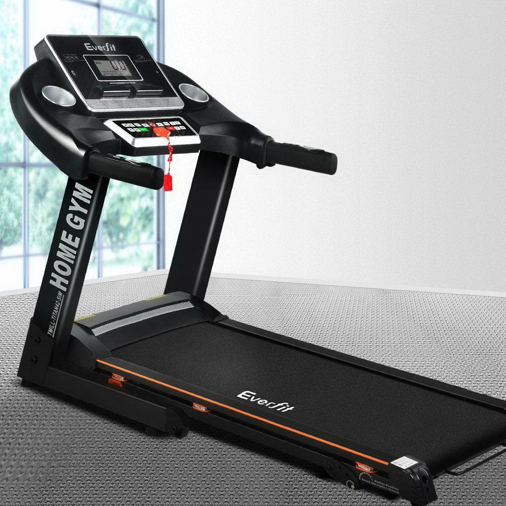 Everfit Electric Treadmill 42cm 2.5hp manual incline - House Things Sports & Fitness > Fitness Accessories