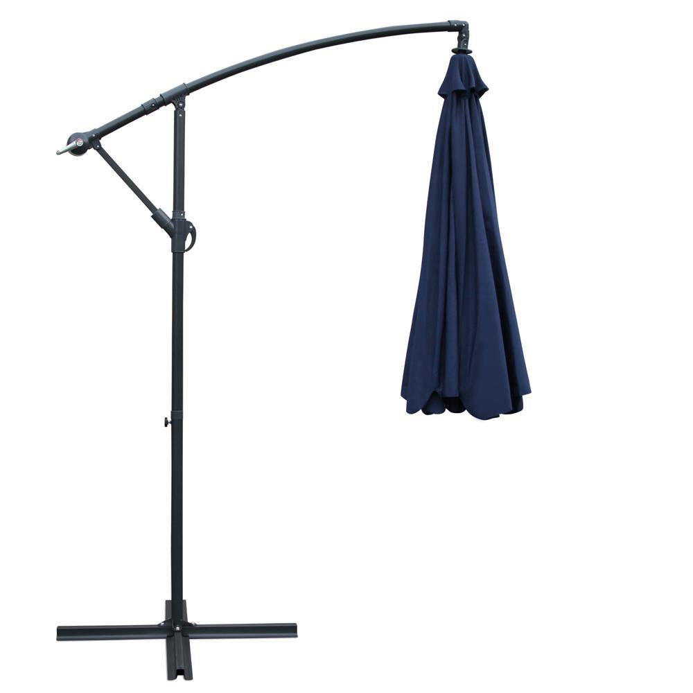 Instahut 3M Outdoor Umbrella - Navy - House Things Furniture > Outdoor