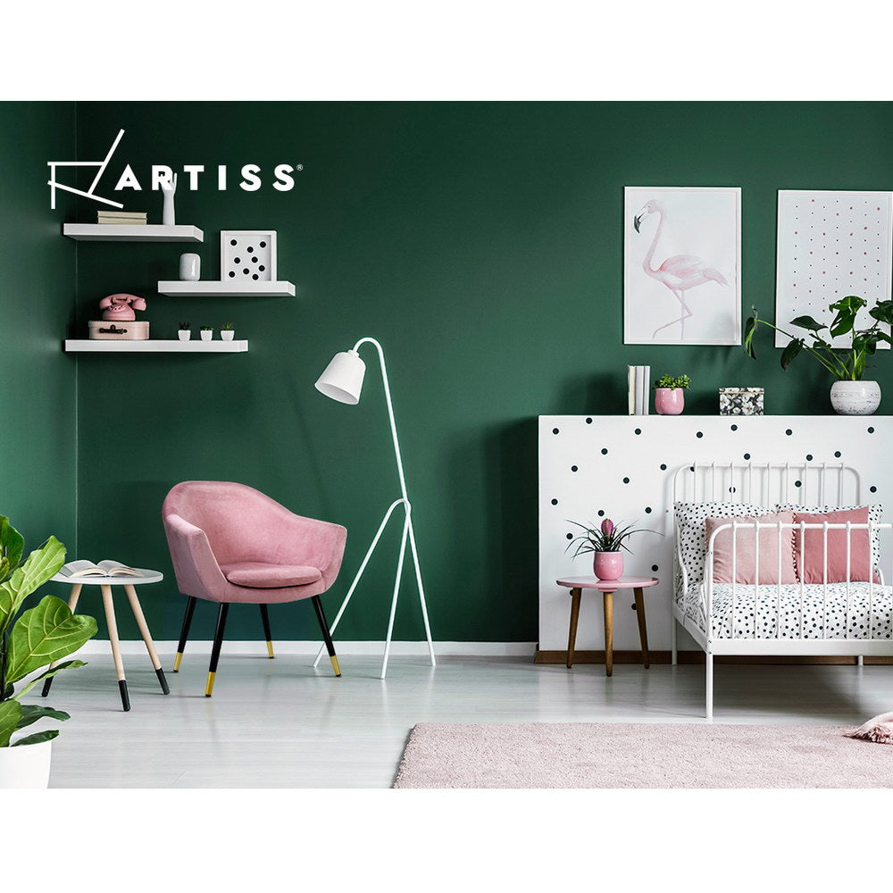 Retro Velvet Pink Armchair - House Things Furniture > Living Room
