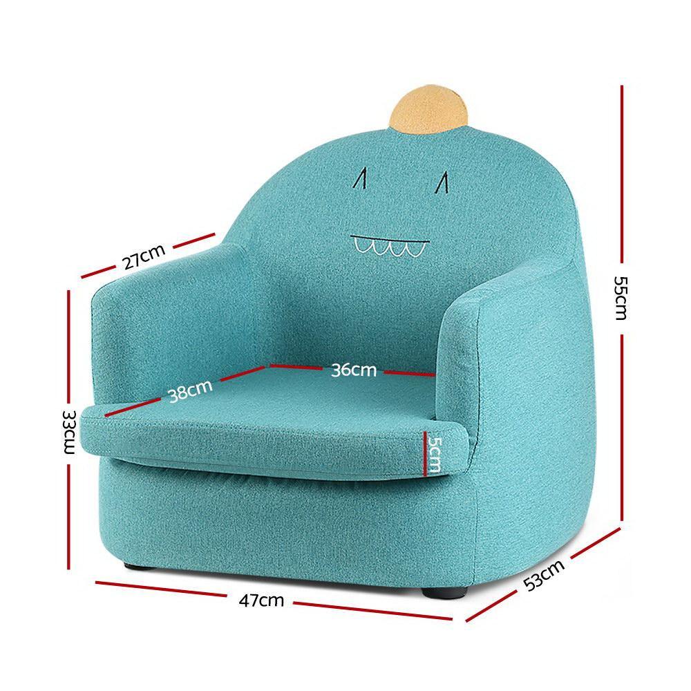 Toddler Armchair Chair Fabric Furniture - Housethings 