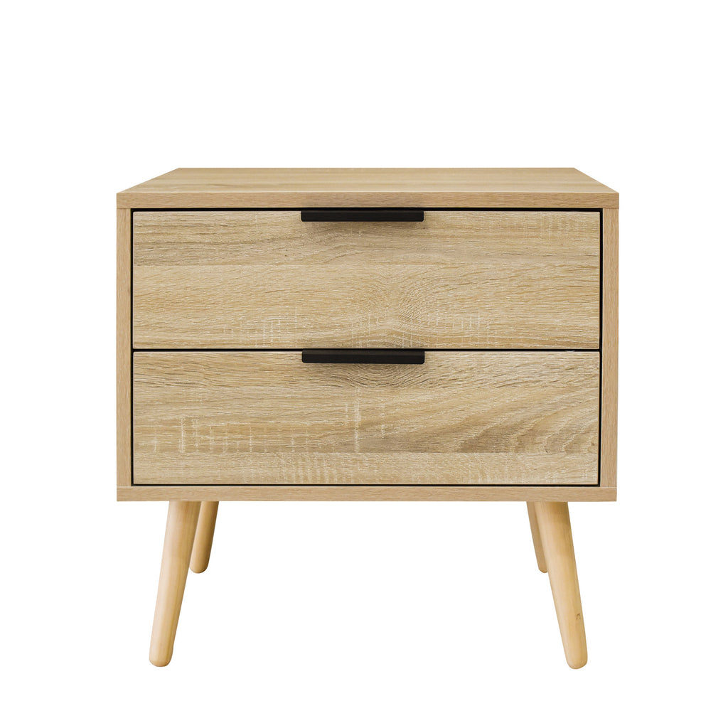 Milano Decor Bedside Table Paddington Drawers Nightstand Unit Cabinet Storage - House Things Furniture > Bedroom