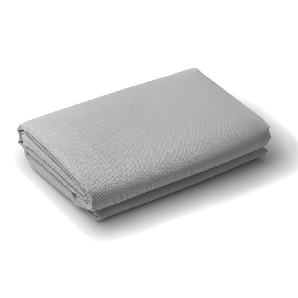 Royal Comfort 1000 Thread Count Fitted Sheet Cotton Blend Ultra Soft Bedding - King - Light Grey - House Things Home & Garden > Bedding